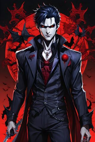Dark Elegance: The Vampire Prince 🦇🌑