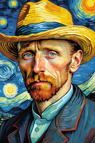 Starry-Eyed Vincent 🌌🎨