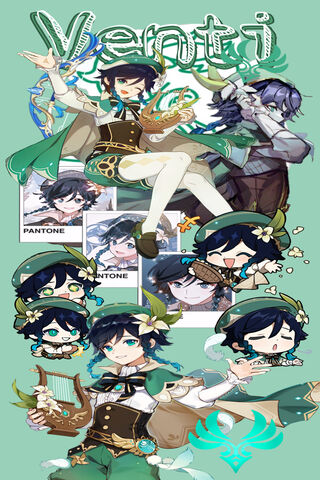 Venti: The Anemo Bard 🎶✨