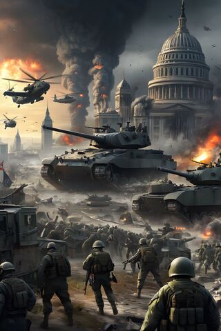 Chaos in the Capital: A Battle for Survival ⚔️🔥