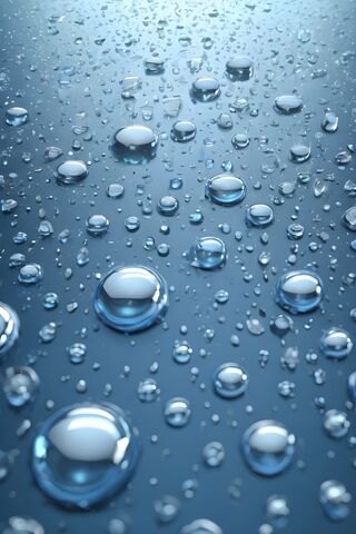 Sparkling Water Droplet..