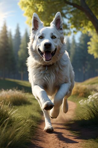 White Shepherd Dog