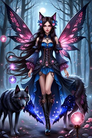 Wolf Fairy Princess