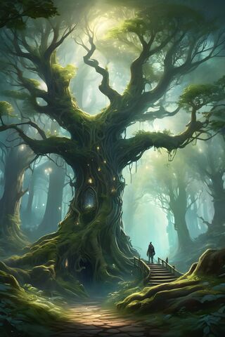 Enchanted Echoes of Whispering Woods 🌲✨