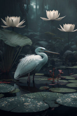 Serene Elegance in Natu..