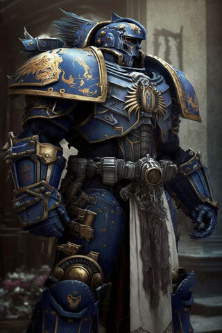 The Mighty Space Marine ⚔️💙