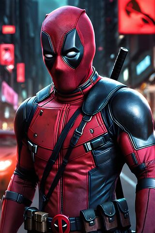Deadpool in the City 🌆🦸‍♂️