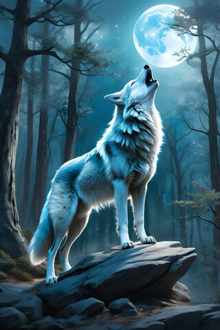 White Lone Wolf