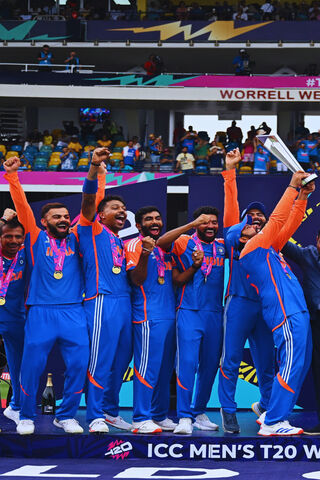 Champions of the T20 World Cup! 🏆🎉