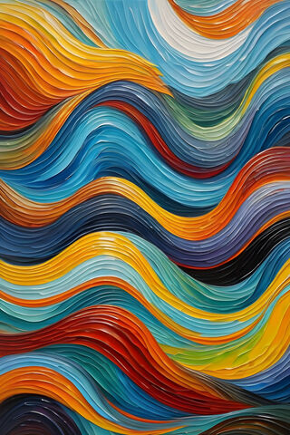 Vibrant Waves 🌊🎨