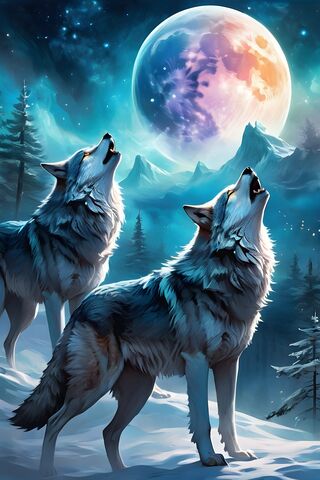 Howling at the Moon 🌕🐺