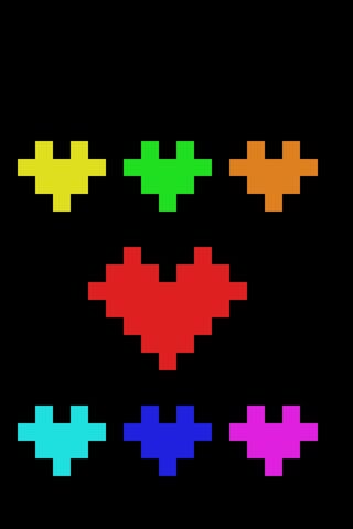 Pixelated Love ❤️💚💛💙💜