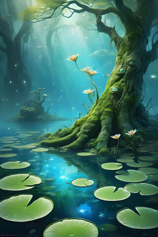 Water Lily Tree