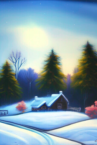 Winter Wonderland 🌨️🏡