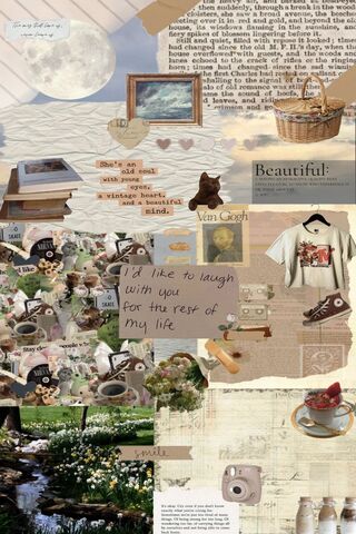 Whimsical Collage of Memories 🌙✨