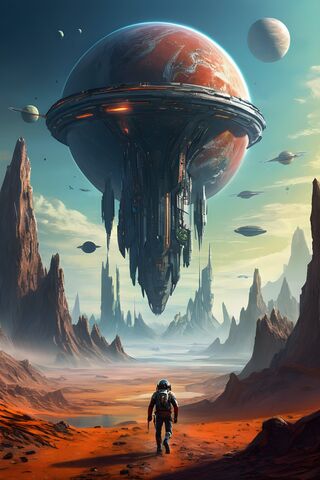 Journey to the Floating City 🌌🚀