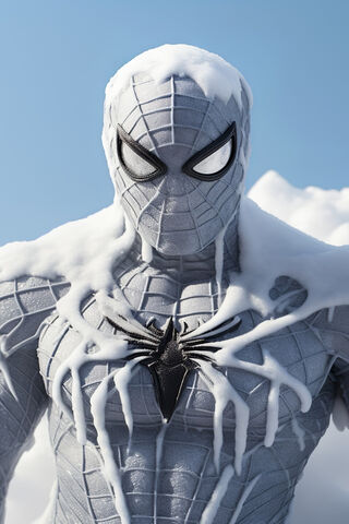 Snowy Spider-Man 🕷️❄️