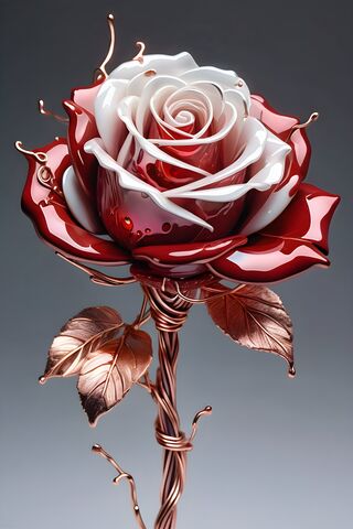 Wired Rose