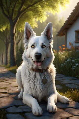 White Shepherd Dog