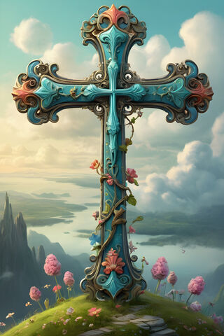 Enchanted Cross in a Dr..