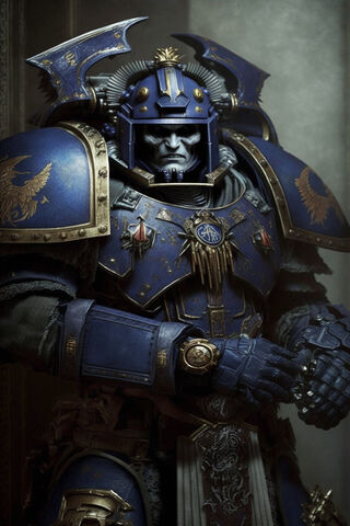 The Mighty Space Marine 🛡️⚔️