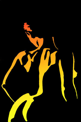 Vibrant Silhouette 🌅✨
