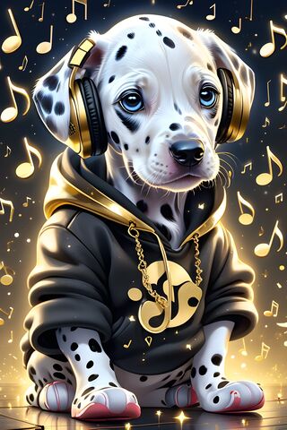 Groovy Pup Vibes 🎶🐾
