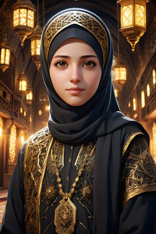 Woman In Masjid