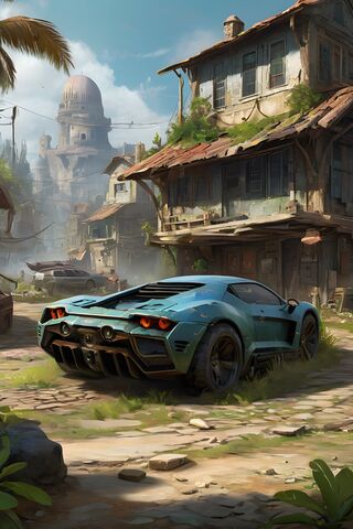 Abandoned Paradise: The Future Meets the Past 🚗🌴