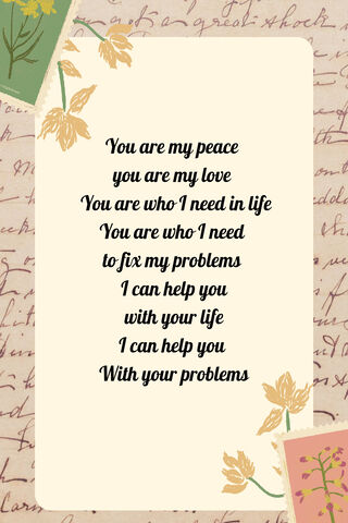 A Heartfelt Message of ..