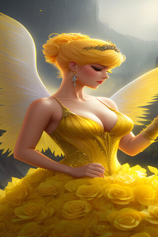 Yellow Rose Pixie