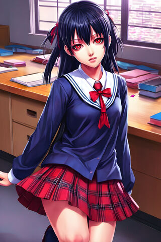 Enigmatic Schoolgirl 🌸✨
