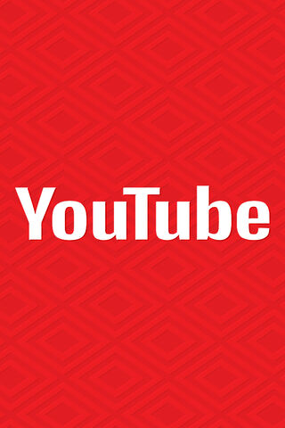 YouTube Logo on a Bold Red Background 🎥✨