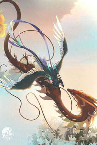 Celestial Guardians: The Dance of Zhongli and Xiao' 🌌🐉