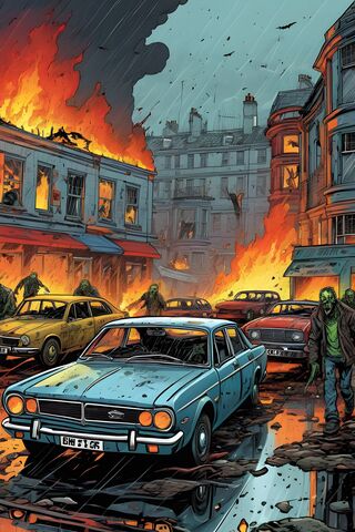 Zombie Apocalypse Britain 1970s