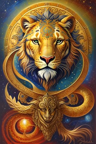 Majestic Cosmic Tiger 🐅✨