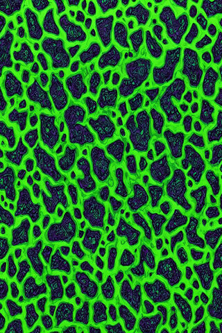 Vibrant Green Abstract ..