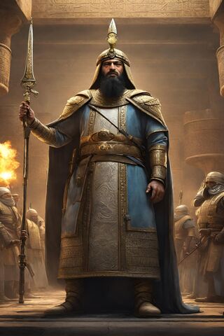 Majestic Warrior of the Ancient Realm ⚔️👑