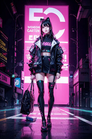Neon Cyberpunk Vibes 🌌✨