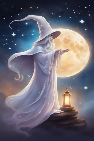 Enchanted Moonlit Wizar..