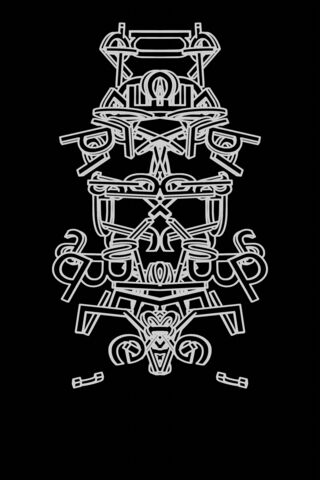 Abstract Totem Tattoo
