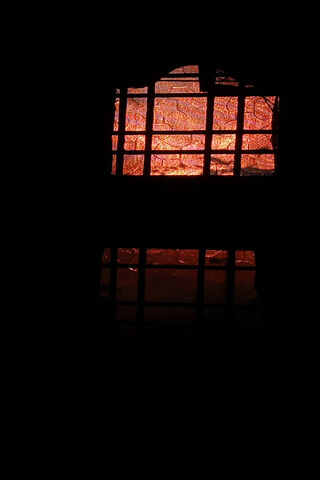 Glowing Through the Bars 🌅