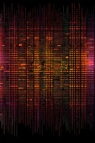 Binary Code Art