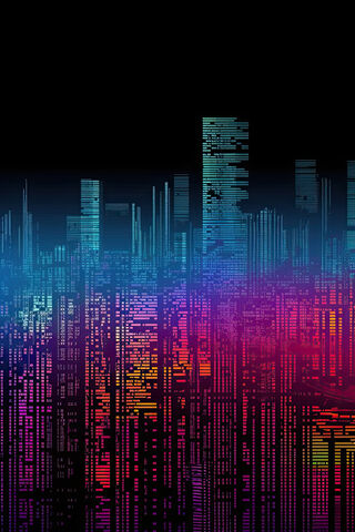 Binary Code Art