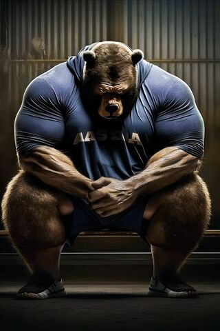 The Mighty Bear: Strength Unleashed! 🐻💪