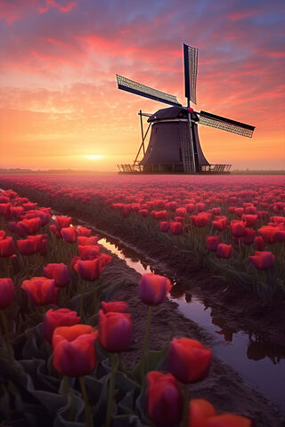 Sunset Serenity Over Tu..