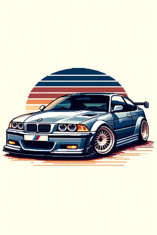 Retro BMW Dream 🚗✨