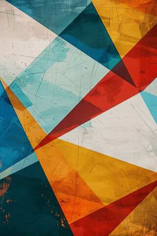 Vibrant Geometric Harmo..