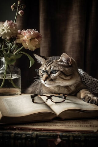 Literary Feline 📚🐱