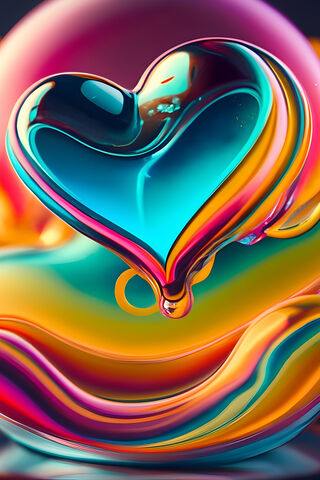 Colorful Heart of Liqui..